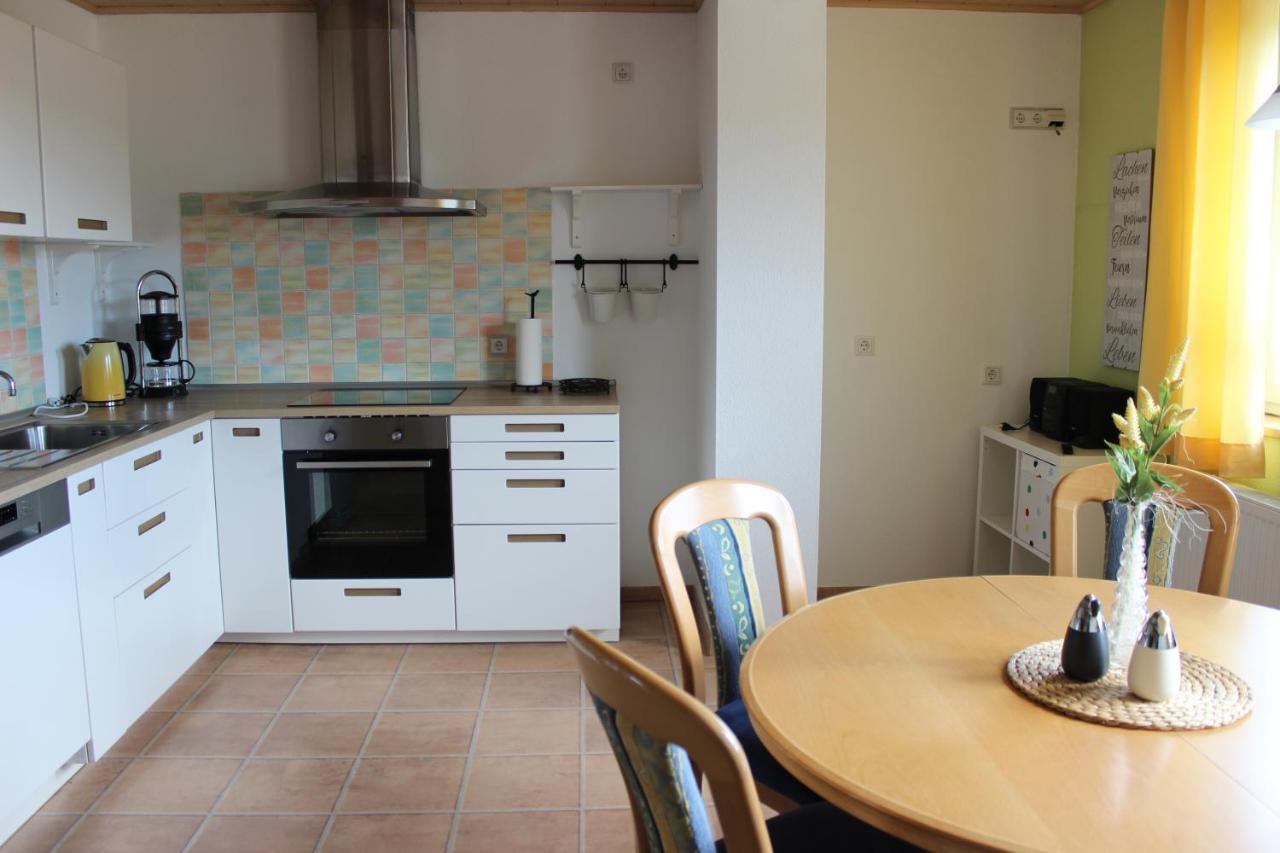 Ferienwohnung Landsburgblick Neuental Екстер'єр фото