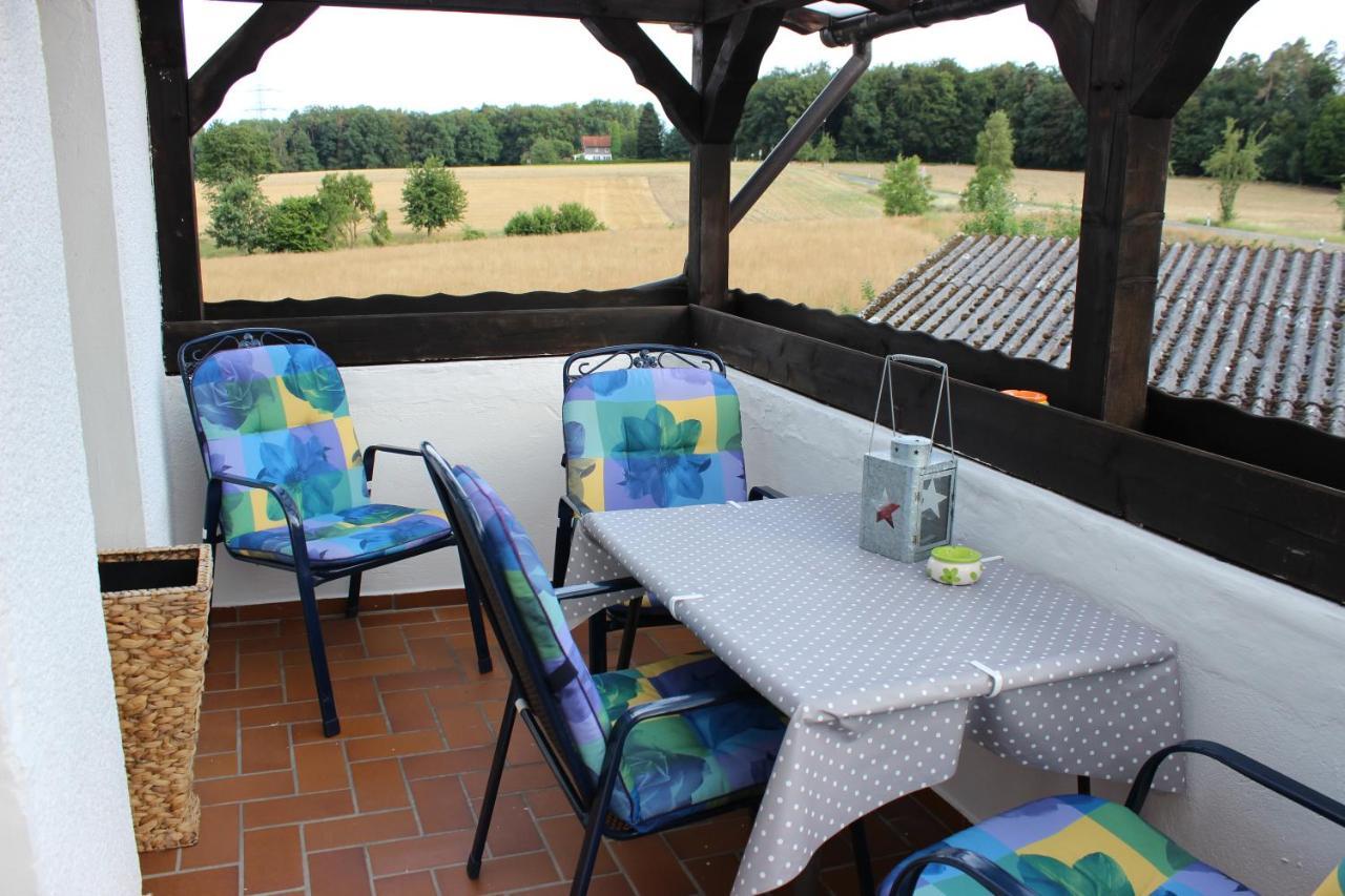 Ferienwohnung Landsburgblick Neuental Екстер'єр фото